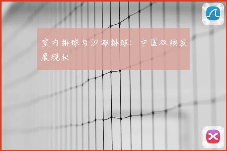 室内排球与沙滩排球:中国双线发展现状